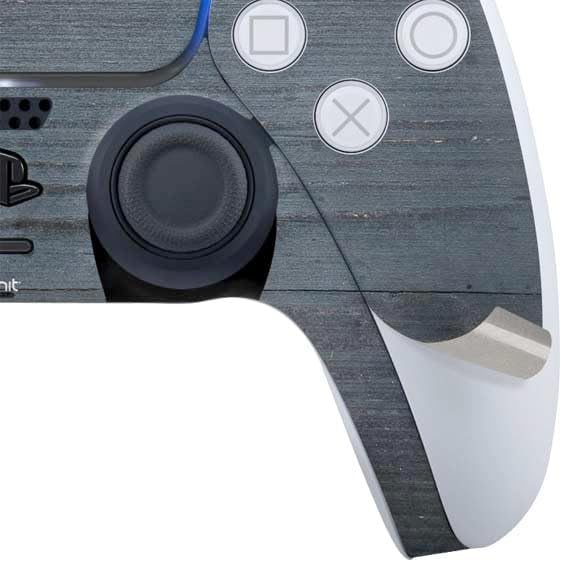 Skinit Decal Gaming Skin Compatible with PS5 Slim Digital Edition Bundle - Charcoal Wood Design