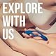 Satisfyer, Multifunktionen Vibrator, Elastic Game’, über 16 Anwendungen, wasserdicht (IPX7), wiederaufladbar, hautfreundliches Silikon, Farbe:blau