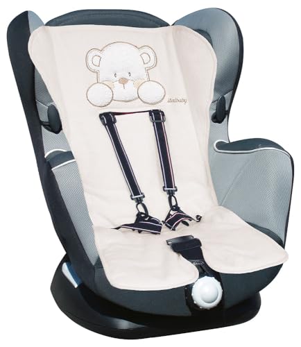 Image of Italbaby Double Face Embroidered Cover, Beige, Multi-Color, One Size
