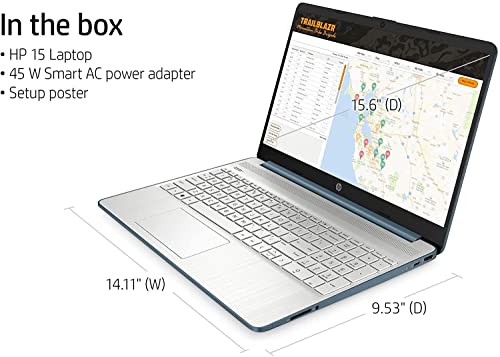 2022 Newest Hp 15.6'' Fhd Ips Laptop Computer, Amd Hexa-Core Ryzen 5 5500U (Up To 4.0Ghz, Beat I7-10710U), 16Gb Ram, 256Gb Pcie Ssd,Usb-C,Hdmi, Wi-Fi, Webcam, Upto 9.5 Hours, Windows 11+ Ext. Cables #TOP1