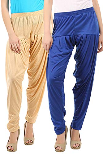 Image of Buy That Trendz Patiala Salwar for Women Relaxed Fit Viscose Patiyala Salwar Harem Bottom Pants