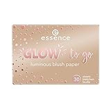 Rouge essence glow to go luminous blush paper 20