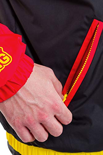 Image of Tipsy Elves Windbreaker Jackets - Retro 80's & 90's Hooded Windbreaker Jacket
