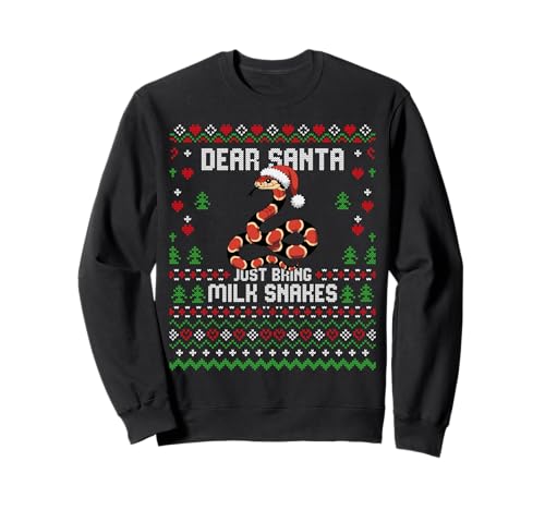 Dear Santa Red Milk Snake Ugly Xmas �Z�[�^�[ �N���X�}�X �g���[�i�[