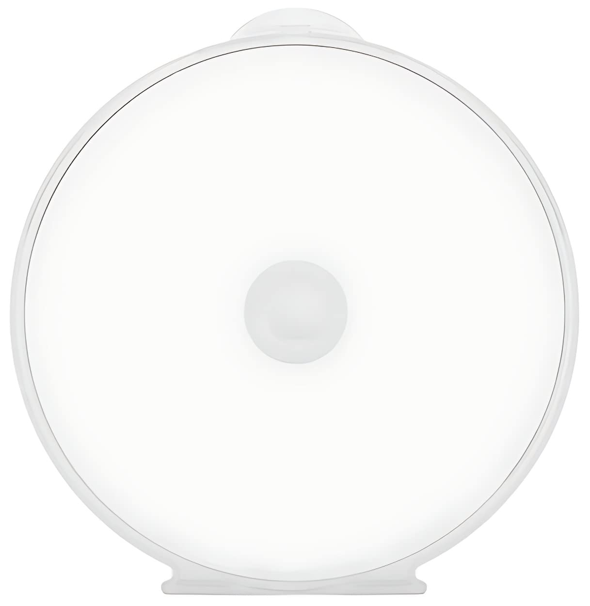 Mediaxpo Protect Your CD/DVD/Blu-ray Disc with Clear Transparent Round Clam Shell Disc Cases with Lock - Secure and Convenient Storage Solution (Pack of 400)