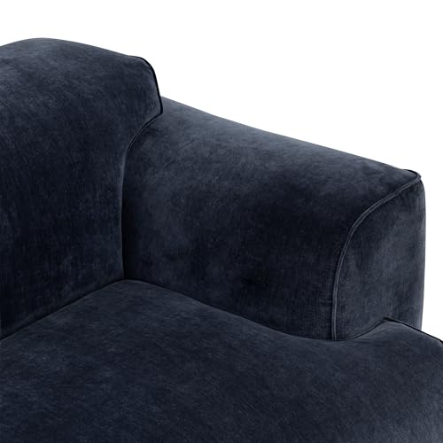 Image of Poly & BARK Nardo 107.5 inch Sofa with Oversized Seating, Clean Modern Lines, and Statement Scale for Spacious Contemporary Living Rooms