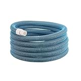 TUITA Manguera For Piscina De Alta Resistencia De 1-1/2 Pulgadas X 30 Pies, Manguera De Limpieza por Aspiración For Piscinas Compatible con La Limpieza De Piscinas sobre El Suelo