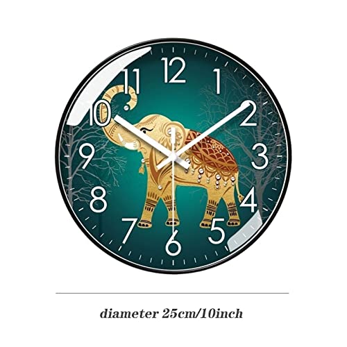 Horloge éléphant décorative et artistique, le cadeau idéal pour un bureau