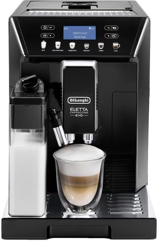 De'Longhi Delonghi ECAM46860B Eletta Evo Fully Automatic Espresso Cappuccino Coffee Maker with One Touch LatteCrema System, Large - Thumbnail 4