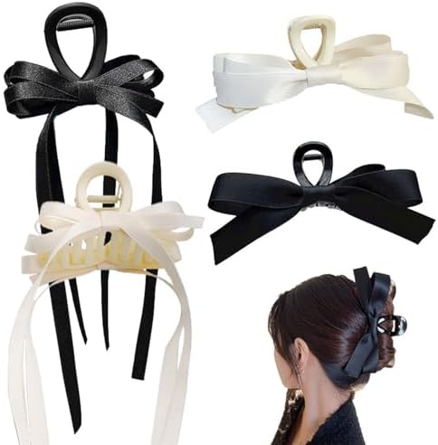 [TATIANA] Big Boutique Ribbon Hair claw clip ヘアクリップ TATIANA☆Big Boutique Ribbon Hair claw clip (TATIANA/ヘア