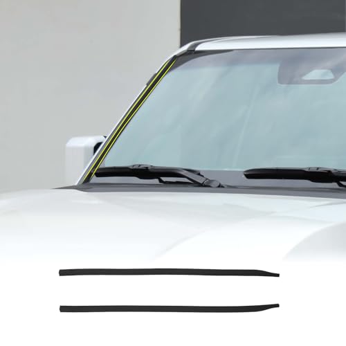 Car Front Windshield Trim Seal Strip Compatible with Toyota Land Cruiser 250 Prado LC250/Lex@us GX 2024 2025, A Pillar Soundproofing Rubber Seal Strip Trim Accessories