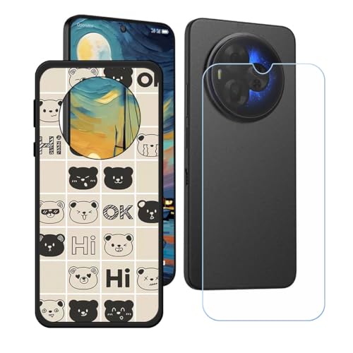 LCEHTOGYE Kp TCL 60 Ultra Nxtpaper +KXXN[veN^[pP[XAKp TCL 60 Ultra Nxtpaper (7,2")ƌ݊̂ubN\tgTPUVRQP[XیJo[ LH75