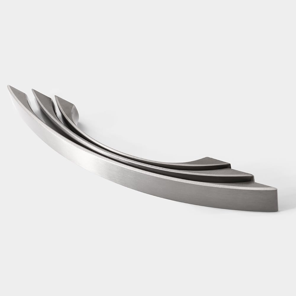 Tiradores Cocina Plata Tiradores Armarios 128mm -10 Piezas Tiradores de Muebles tiradores de armario de cocina Acero Inoxidable