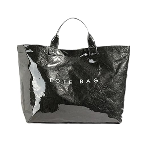 Mwkbbn Letters Print Tote Bag, Large Shopping Tote, Paper Bags, Beach Tote Bag, Birthday Tote, Large Tote Bag Paper Bags Travel Beach Birthday Wedding Handbags For Sister Teacher