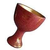 Gobelet médiéval : cette coupe sacrée n'est pas facile à casser, robuste et durable, avec une surface lisse et facile à nettoyer.