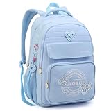 Mochila Escolar Feminina Costa Color Up Seanite Juvenil (Azul)