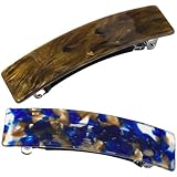 Prévention efficace des tiraillements : ces barrettes pour femmes conviennent parfaitement à tous les types de cheveux, qu'ils soient épais, clairsemés, bouclés ou raides. barrette cheveux femme Leur conception robuste garantit un maintien solide, ce qui en fait le choix idéal pour créer des coiffures classiques.