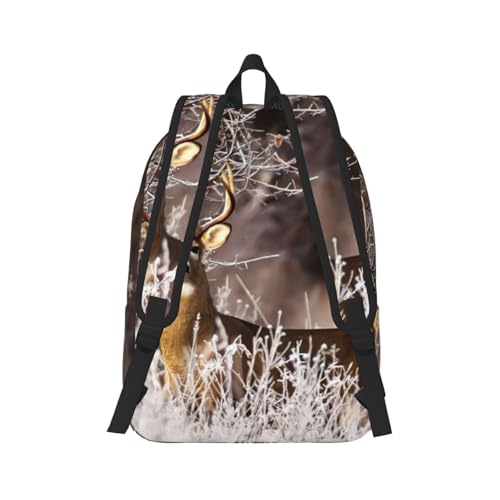Sac à dos d'infirmière EdWal pour ordinateur portable avec imprimé cerf