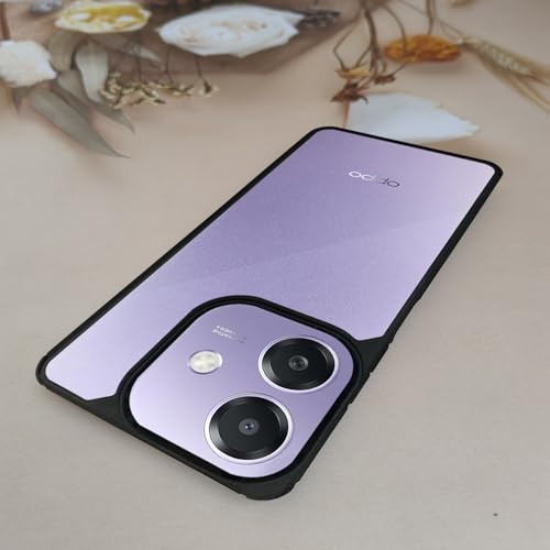 Image of AIBEX Crystal Clear Back Case Compatible with Oppo A3 5G / Oppo A3x 5G Back Cover Case | 360 Degree Protection | Shock Proof Design | Transparent Back Cover (PC & TPU)