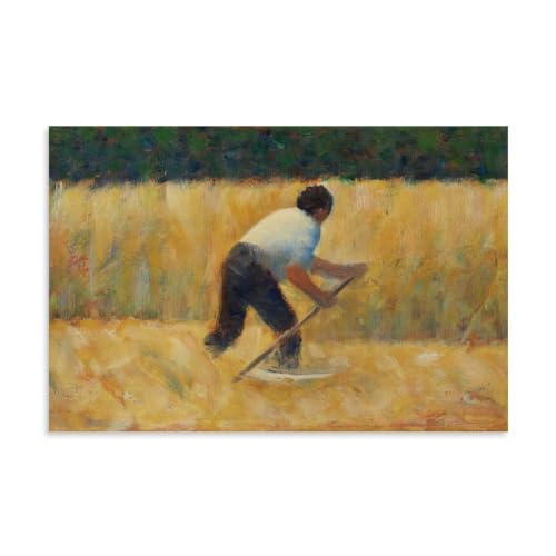 Póster de pared en lienzo para renovar tus estancias con el arte de Seurat en 16 x 24 pulgadas