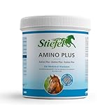Stiefel Amino Plus für Pferde, kann den Muskelaufbau & die Leistungsfähigkeit bei Sportpferden unterstützen, Pulver, 1kg