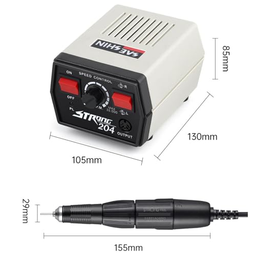 Pulidora de micromotor de 35 K RPM con mango de micromotor 204 y 102 L 7