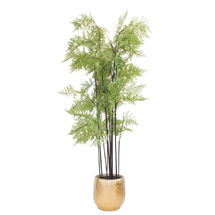 Spring Rose Souq Fern Tree Artificial Indoor And Outdoor Plant 120 X 10 X 10 Cm Multicolour