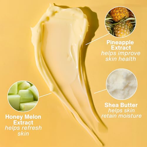 Image of HEMPZ Body Lotion - Sweet Pineapple and Honey Melon - Daily Moisturizing Cream - 17oz