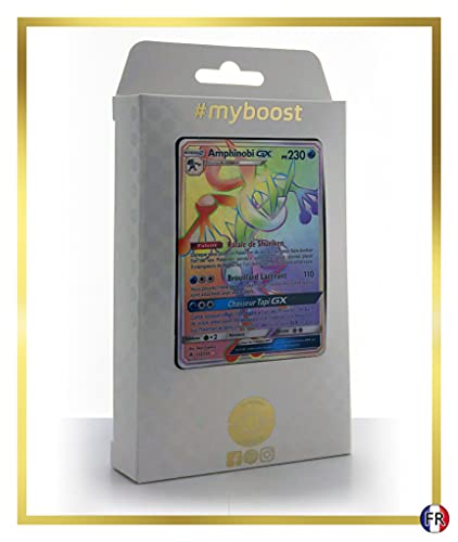 Amphinobi-GX 133/131 Arc en Ciel Secrète - #myboost X Soleil & Lune 6 Lumière Interdite - Coffret de 10 cartes Pokémon Françaises