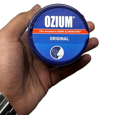 Image of Ozium Air Sanitizer 4.5 oz Gel: Odor Eliminator for Strong Odor, Car Air Freshener (Original, 1 Pack)