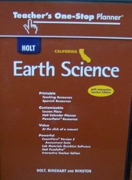 Hardcover CA One Stop Te Holt Earth Science 2007 Book