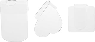 FOMIYES Paleta De Unhas 3Pcs Bandeja De Pintura Paleta De Mistura De Maquiagem De Mão Arte De Unhas De Mão Mistura Manicure Espátula Ferramenta Paletas De Arte De Mão Paletas De