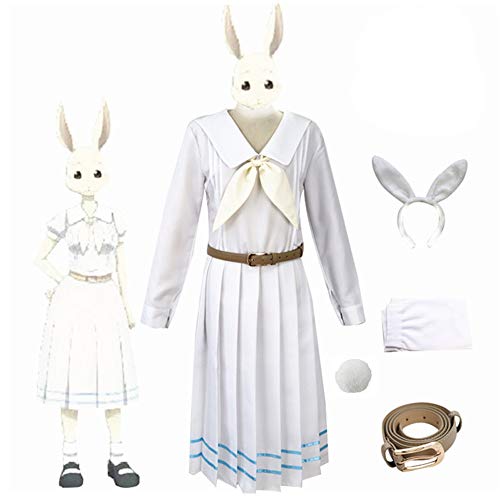 ETEBAS Haru Cosplay Costume Japanese Anime beastars Cosplay Costume School Uniform Dress (S, Haru Cosplay)