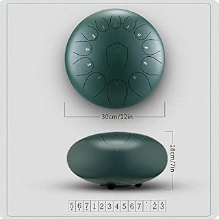 Byrotson Tambour À Langue en Acier 12,5 Pouces, 13 Notes C Clé Tambour À La Main, Tambour Relaxant Tambour Zen Tambour… - Les Beatles, Paul McCartney, John Lennon, RIngo Starr, George Harrison Byrotson Tambour À Langue en Acier 12,5 Pouces, 13 Notes C Clé Tambour À La Main, Tambour Relaxant Tambour Zen Tambour… – Image 6