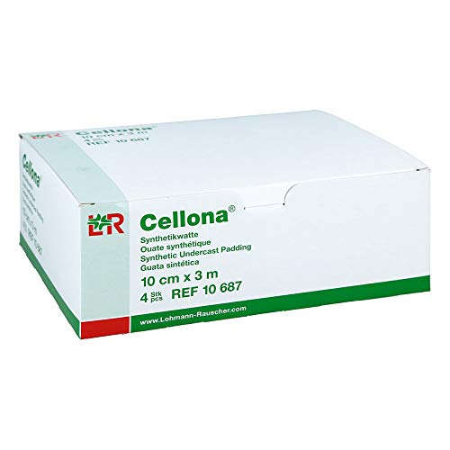 CELLONA Synthetikwatte 10 cmx3 m 4 St Cover
