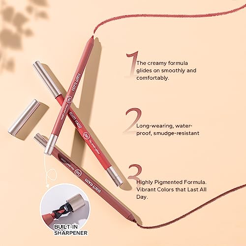 Myuango Lip Liner Pencil -Vegan And Creamy Formula thumb #3