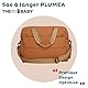 Thermobaby - Wickeltasche, gesteppt, Plumea – Tasche für Mutter und Baby – Tasche mit Wickelunterlage für Babys, Jungen und Mädchen – Schwangerschaftstasche – praktisch für Ausflüge mit dem Baby