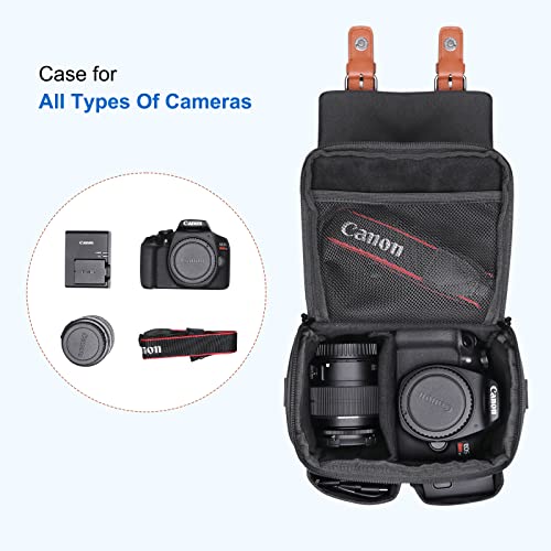 Xanad Dslr Camera Bag,Slr/Mirrorless Case For Sony/Canon/Nikon/Samsung/Olympus/Pentax/Panasonic,Fit Sony Alpha7R V / 7 Iv/Alpha A6000 / A7 Iii Ilce7M3/B Mirrorless Interchangeable Lens Camera thumb #3