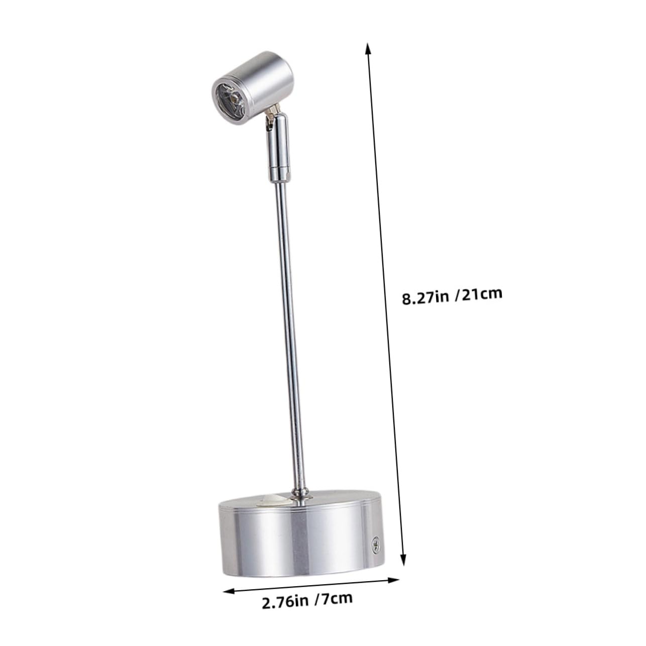 Veemoon LED Spotlight for Indoor Accent Lighting Battery Powered Spot Lights with Off Button for Home Decor and Display Enhancement Random Color