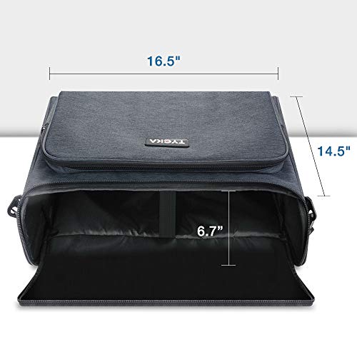 Capa para projetor de vídeo TYCKA, bolsa organizadora protetora para projetor, à prova de choque, es