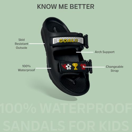 Image of KazarMax Hopits EVOLVE Kids Boys & Girls Environment Friendly | Light Weight | Water Proof | Skid Resistant Sandal