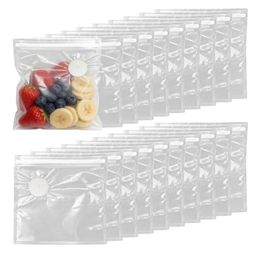 Sous Vide - Bolsas reutilizables para alimentos, resistentes al olor, para verduras, frutas, carne, preparación, congelador, hogar, cocina, apartamento, restaurante