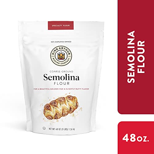 image for King Arthur Premium Semolina Flour: Coarse Ground, High Protein Durum 