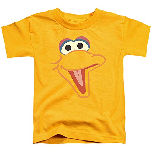 Popfunk Toddler Sesame Street Big Bird Face T Shirt,Yellow,3T