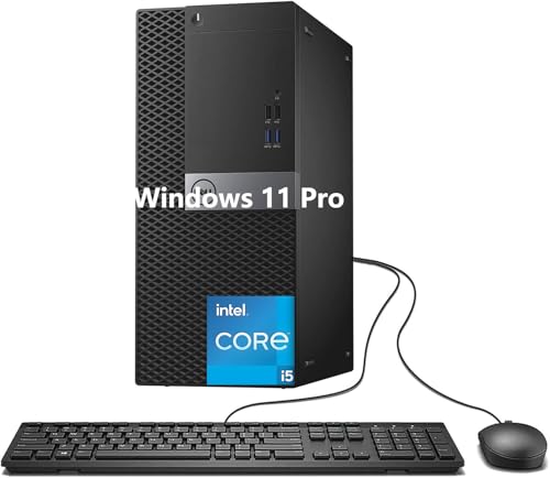 Professionalmente ricondizionato - Dell OptiPlex Optiplex 7040 Mini Tower Desktop PC con Intel Core i5-6600, tastiera e mouse. Questo desktop è stato testato, testato e pulito professionalmente da fornitori Amazon qualificati.