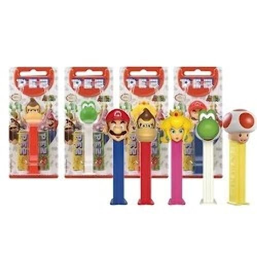 Pastilha Pez Blister 1+3 Super Mario