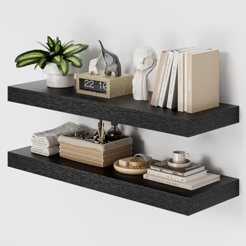 Heimlove 36 Inch Long Floating Shelf for Wall, 12" Deep