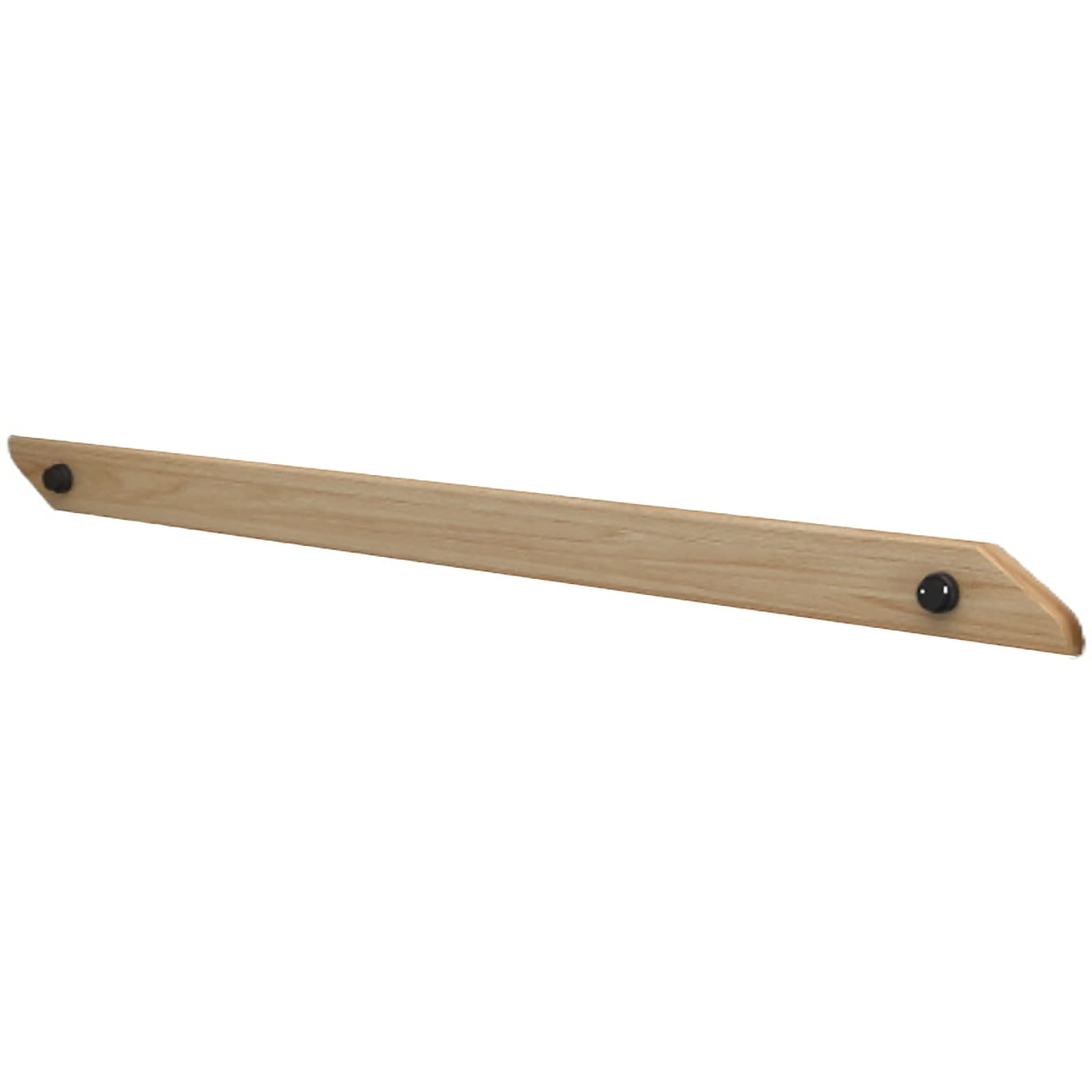 Barre d'appui de sécurité en bois massif pour escalier et loft