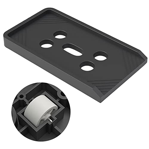 Soporte para CPU bajo escritorio con ruedas para torre PC, cart con 4 ruedas giratorias, soporte móvil para CPU, estante protector para caja PC (Blanco) miniatura 5