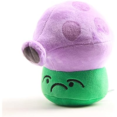 Plants Plush Toys Stuffed Plushies Doll Figures Birthday Gift for Kids (Puff-Shroom)